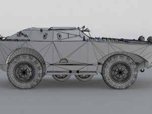 brdm-1 Modelo 3D