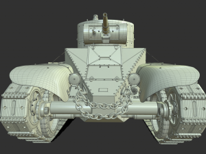 soviet tank bt-5 3D मॉडल
