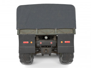 soviet truck maz 535 3D 模型