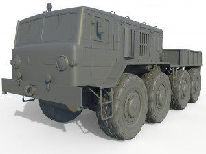 maz 537l 3D 模型