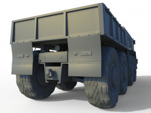 maz 537l 3D 模型