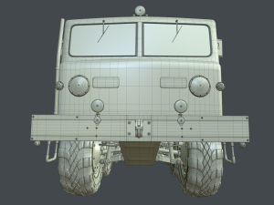 maz 537l 3D 模型