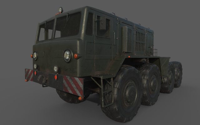 maz 537 Model 3D .c4d .max .obj .3ds .fbx .stl .blend 