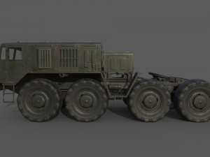 maz 537 Model 3D