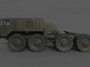 maz 537 3D Model