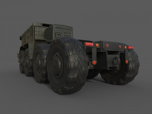 maz 537 Model 3D