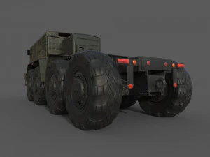 maz 537 3D Model