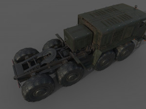 maz 537 Model 3D