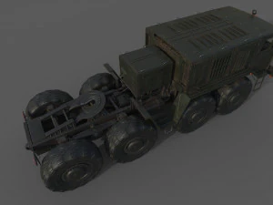 maz 537 3D Model