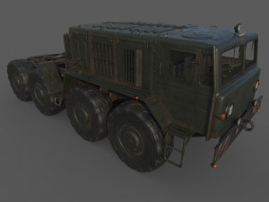 maz 537 Model 3D