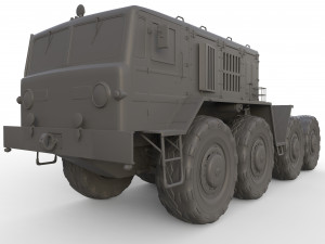 maz 537 Model 3D