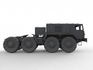 maz 537 3D Model