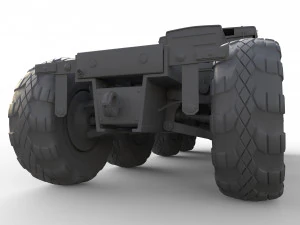 maz 537 3D Model