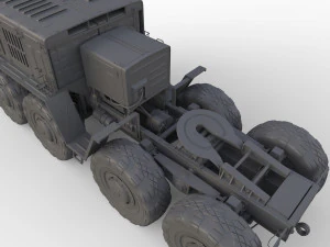 maz 537 3D Model
