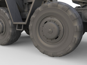 maz 537 Model 3D