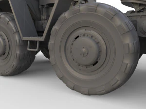 maz 537 3D Model
