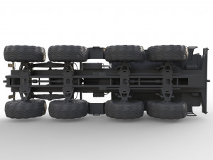 maz 537 Model 3D