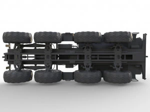 maz 537 3D Model