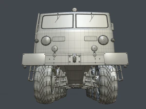 maz 537 3D Model