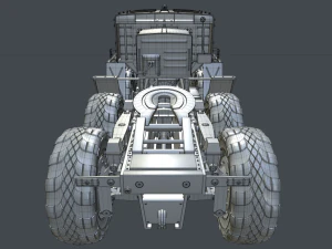 maz 537 3D Model