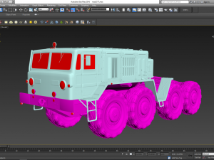 maz 537 Model 3D