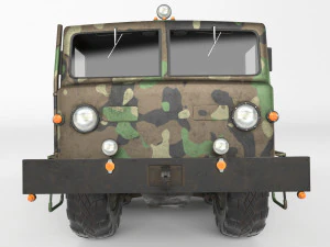 soviet truck maz 537 kung 3D Model