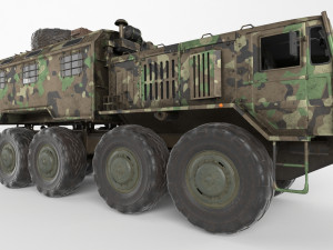 soviet truck maz 537 kung Modelo 3D