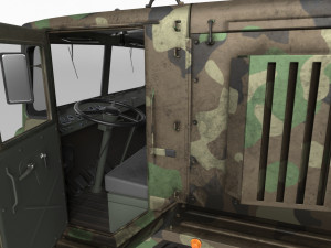 soviet truck maz 537 kung Modelo 3D