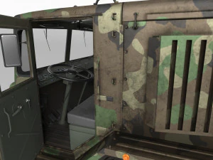 soviet truck maz 537 kung 3D Model