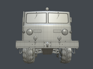 soviet truck maz 537 kung Modelo 3D