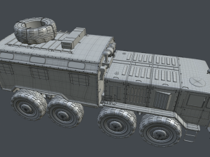 soviet truck maz 537 kung Modelo 3D