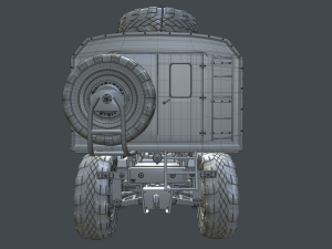 soviet truck maz 537 kung Modelo 3D