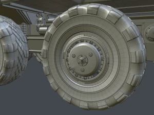 soviet truck maz 537 kung 3D Model