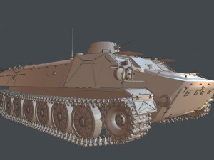 high poly mt-lb 3D Model