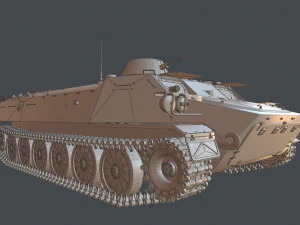 high poly mt-lb 3D Model