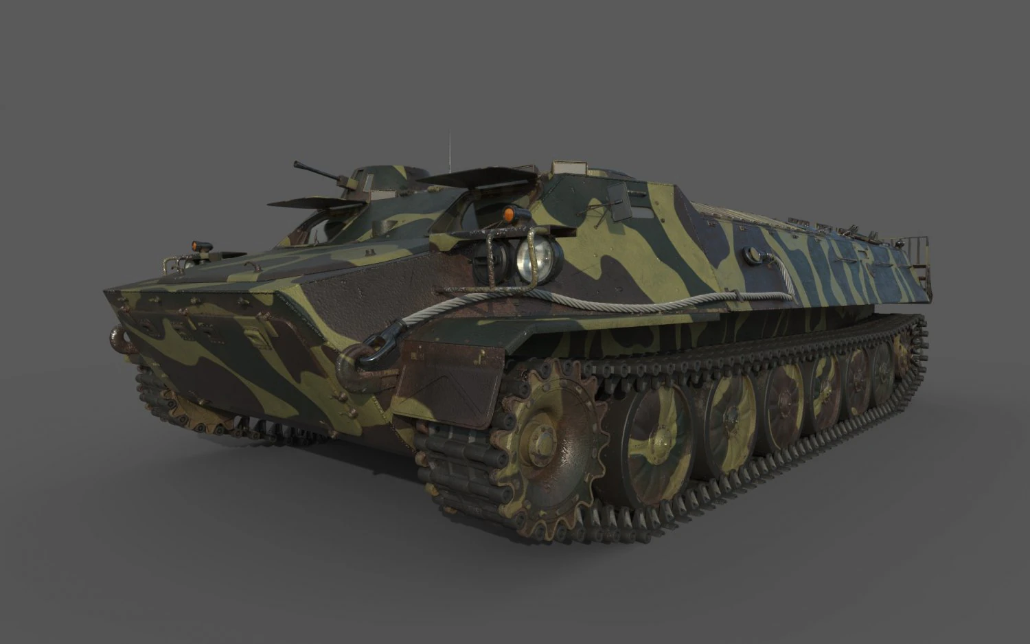 mt-lb camouflage 3D Model .c4d .max .obj .3ds .fbx .stl .blend 