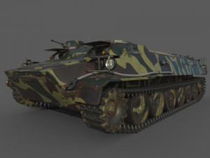 mt-lb camouflage Modelo 3D