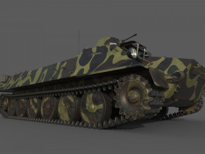 mt-lb camouflage Model 3D