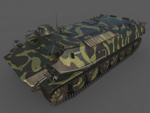 mt-lb camouflage Model 3D