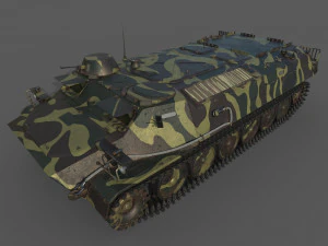 mt-lb camouflage 3D Model