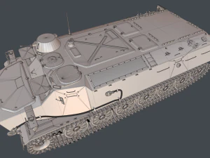 mt-lb camouflage 3D Model