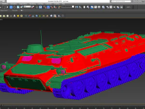 mt-lb camouflage 3D Model