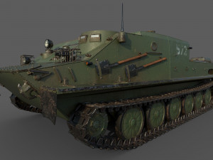 btr-50 3D Model