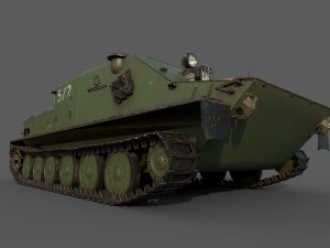 btr-50 3D Модель