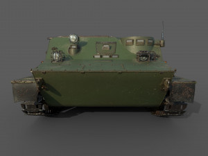 btr-50 3D Модель