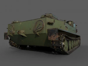 btr-50 3D Model