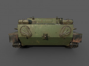 btr-50 3D Модель