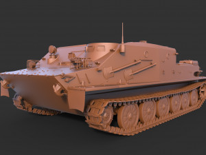 btr-50 3D Модель