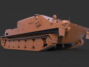btr-50 3D Модель