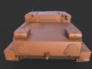 btr-50 3D Модель